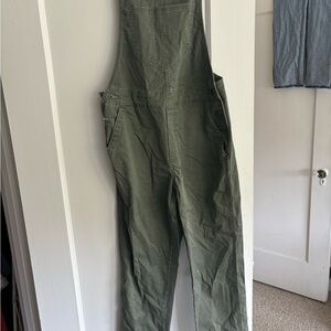 Toad&Co Cottonwood Vintage Green Overalls